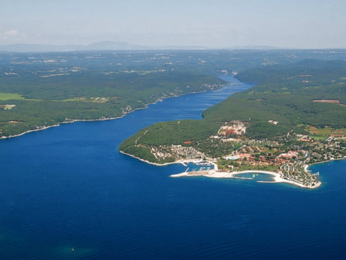 Limski fjord iz zraka
